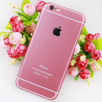 iPhone6手机壳4.7 新款苹果6Plus手机壳保护套 粉色5.5寸超薄外壳