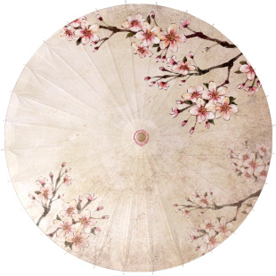 泸州油纸伞 实用装饰舞蹈礼品 古典复古 防雨防晒 粉红梅花