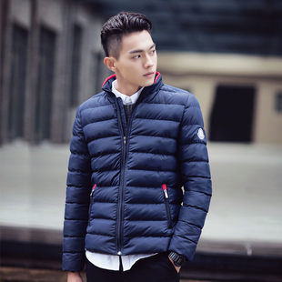 新款男士冬季韩版棉服连帽开衫大码上衣外套棉衣加厚学生保暖棉袄