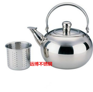 加厚不锈钢玲珑泡茶壶煮开水壶过滤网小烧水壶电磁炉煤气炉适用