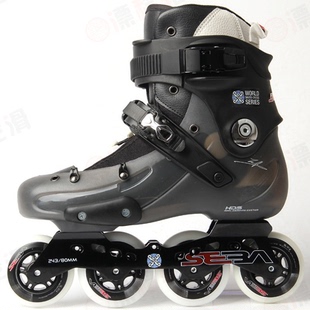 虫虫轮滑 正品米高轮滑鞋 SEBA FR1D FRD 平花鞋 FSK 轮滑鞋成年