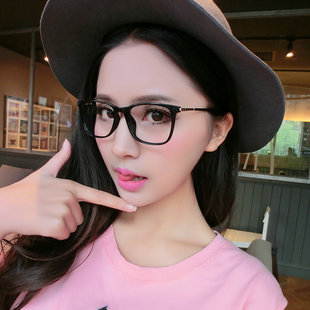 韩版超轻眼镜框女款潮 豹纹近视眼镜架 小脸装饰眼睛框平光镜