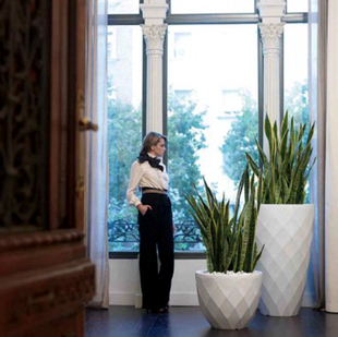 【霍斯米亚】欧式玻璃钢花盆户外组合花器玻璃钢花盆雕塑创意设计
