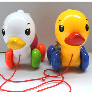 1-2岁3男女宝宝益智学步拖拉玩具拉线手拉绳鸭子创意婴幼儿童礼物