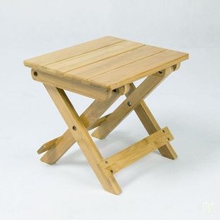 大小竹折叠凳矮凳马扎实木儿童凳家用便携户外椅子钓鱼凳新款免邮