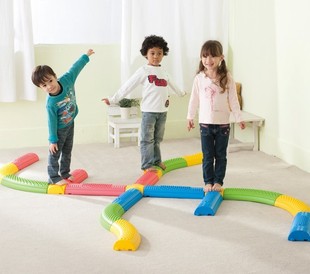 儿童感统平衡训练器材平衡步道 触觉训练平衡触觉板 幼儿平衡木