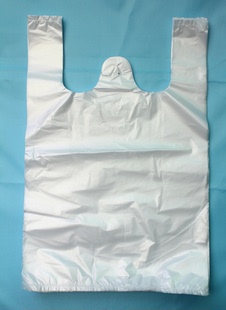 食品级白色透明塑料袋批发各种早点背心袋食品袋熟食袋17*26规格