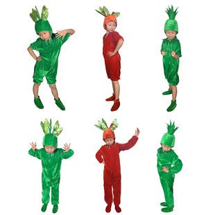 六一元旦儿童舞蹈植物服装大树和小草表演套装舞台演出服
