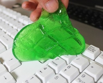 电脑键盘清洁胶水晶版清洁泥键盘万能清洁胶去尘胶键盘清洁泥