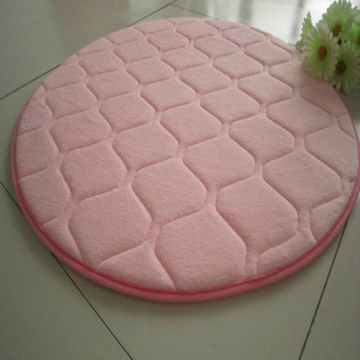 特价包邮加厚圆形珊瑚绒地毯卧室电脑椅垫瑜伽垫可爱床边地垫防滑