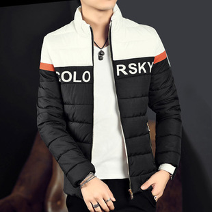 2015冬季新品男士棉衣青少年男式棉袄秋冬装韩版修身外套加厚棉服