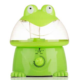 正品新飞可爱青蛙加湿器家用智能静音迷你香薰机大容量雾化器冬季