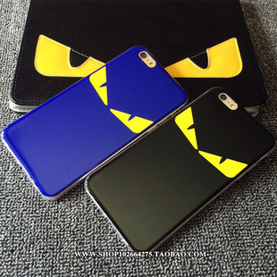 新品TPU卡通iphone6小怪兽手机壳6s硅胶保护套苹果6plus全包5.5软