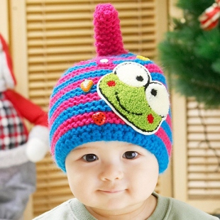 韩版秋冬1-2-4-8岁女宝宝儿童女童帽子2015冬季小孩冬天毛线帽潮3