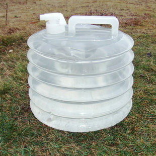 户外折叠水桶/便携式折叠水桶/车载水桶/野餐折叠水桶/储水桶8L