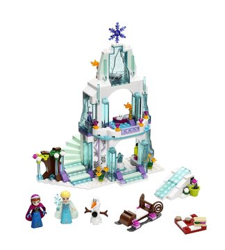 【现货正品 米娅拾光】乐高 女孩LEGO 41062迪斯尼 冰雪奇缘城堡