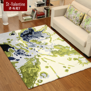 圣瓦伦丁 地毯客厅现代简约 欧式家用卧室床边毯大沙发茶几垫时尚