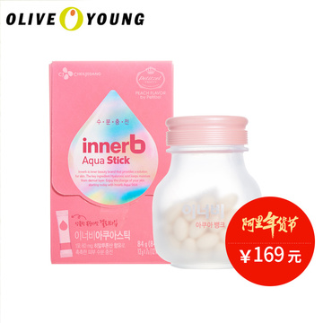 【oliveyoung】innerb 补水银行玻尿酸胶囊1瓶+胶原蛋白果冻1盒