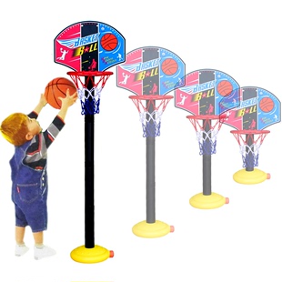儿童篮球架子可升降家用室内投篮球框 宝宝早教益智球类运动玩具