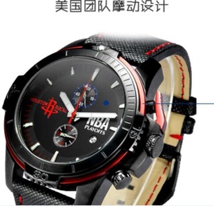 正品代购美国NBA进口男手表夜光运动手表可防水机芯石英电子手表