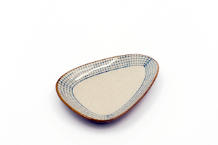 日系手绘和风格子釉下彩陶瓷餐具 碟子复古盘 菜盘餐瓜子碟冷菜碟