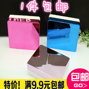 包邮2015新款隐形眼镜盒美瞳盒护理盒伴侣盒子镜面盒子
