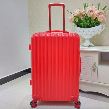红色行李箱结婚婚庆陪嫁拉杆箱万向轮密码箱20寸登机箱旅行箱包24