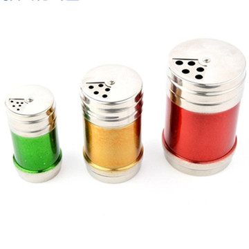 5个包邮烧烤工具用具调料罐调料盒加厚无磁不锈钢调味瓶胡椒粉瓶