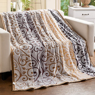 云貂绒毛毯加厚冬季床单珊瑚绒毯法兰绒单人保暖空调午休盖毯特价