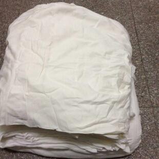 白色全棉擦机布工业废布批发杂彩色棉布大块碎布吸油吸水全新废布