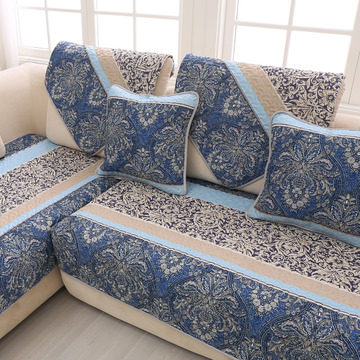 四季布艺沙发垫防滑组合沙发欧式沙发巾罩夏季飘窗垫瑜珈垫子特价