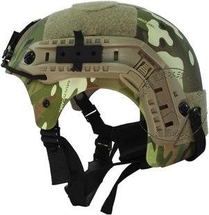 {军迷百货}IBH头盔战术游戏户外CS装备塑料头盔摩托车头盔美军盔