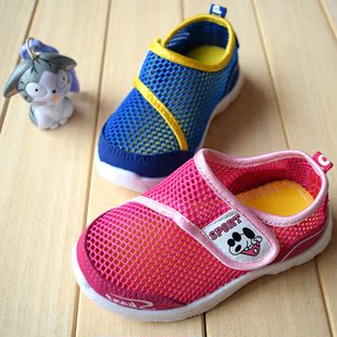 夏季新款儿童凉鞋2-3-4岁宝宝软底镂空透气网鞋潮轻便运动鞋
