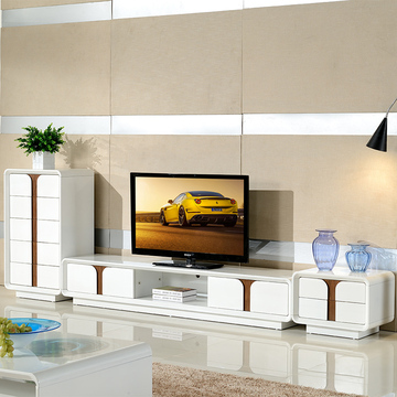 富雅诗现代简约钢琴烤漆电视柜 客厅小户型地柜电视机柜组合A2036