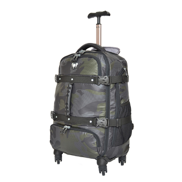 万向轮户外单拉杆背包登山包旅游徒步旅行箱双肩可背多功能行李箱