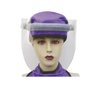 介入防护面罩 X射线防护面罩　防辐射面罩 进口面板 铅面罩包邮