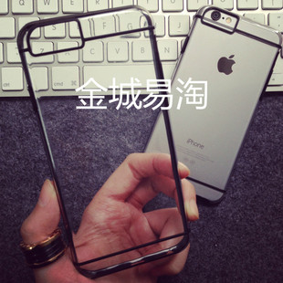 潮牌iPhone5手机壳/5s /6plus 苹果6手机壳透明壳硅胶手机套