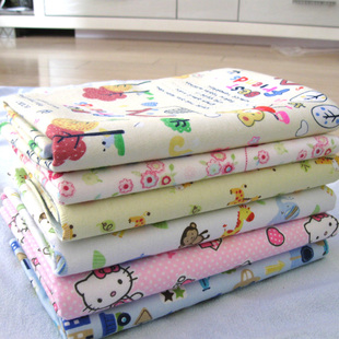 隔尿垫布料 纯棉竹纤维防水布料可定做宝宝老人隔尿垫女生月经垫