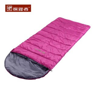 探路者/TOREAD户外旅行野营保暖舒适信封式棉睡袋TECC80666