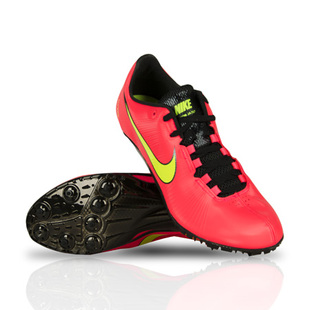 Nike Zoom Ja Fly 耐克短跑钉鞋粉红色鲍威尔田径钉子鞋