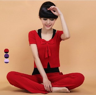 瑜伽服套装秋冬新款瑜伽服莫代尔瑜伽舞蹈服韩版修身显瘦特价包邮