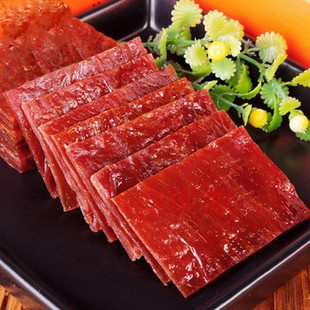 【香聚源】靖江特产猪肉脯200g 猪肉干小吃 休闲零食 猪肉片 包邮