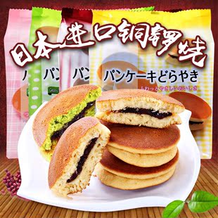 日本原装进口 Marukyo丸京日式夹心多种口味铜锣烧蛋糕饼310g