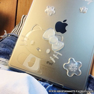 苹果平板电脑保护套ip5防摔透明ipad air2保护套硅胶mini2保护套4