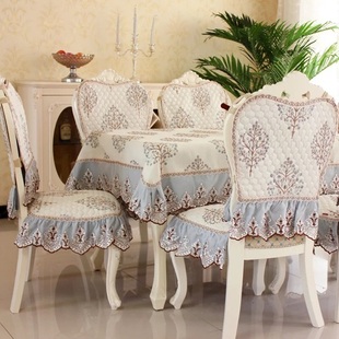 发财树餐椅垫套装13件套中式餐椅垫欧式餐椅垫