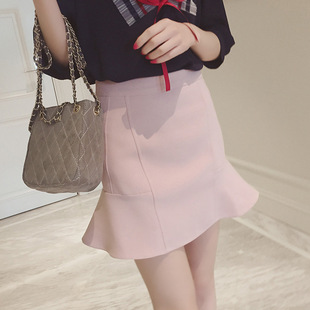 夏季韩版气质鱼尾裙显瘦包臀半身裙