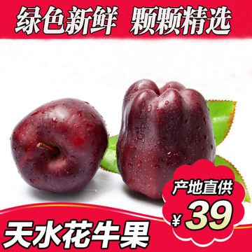 天水花牛苹果新鲜甜脆有机水果宝宝粉酥蛇果圣诞节平安果2.5kg