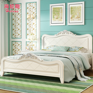 韩式床田园床公主床1.5米储物床婚床1.8米欧式床双人床卧室家具