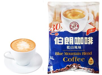 台湾伯朗蓝山咖啡 三合一进口速溶咖啡粉 330g