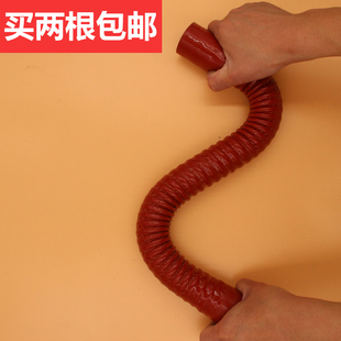 增压器硅胶钢丝管橡胶红色万能钢丝硅胶管ф50*400*500*600*700*